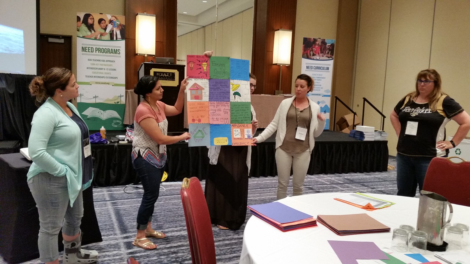 Teachers at the 2016 National Energy Educators Conference