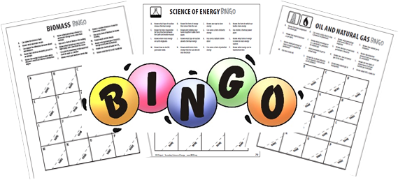 Graphic of bingo cards