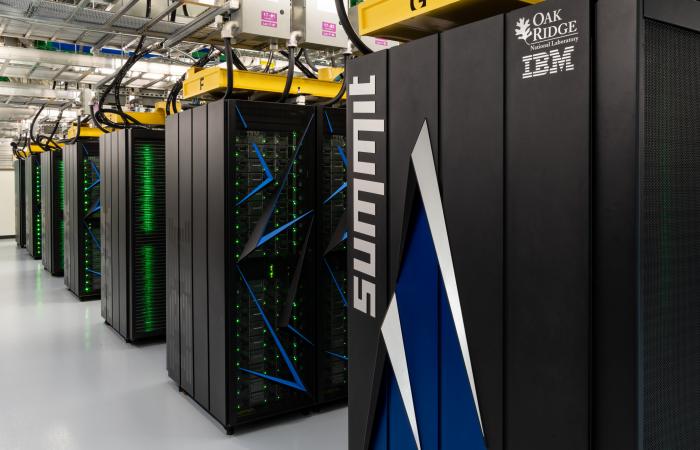 Summit Supercomputer at Oak Ridge Labs