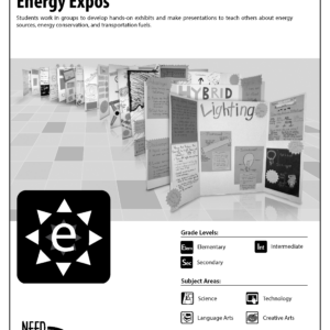 Energy Expos Cover For grades Elementary, Intermediate, and Secondary,