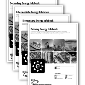 Energy Infobook Covers, Primary, Elementary, Intermediate, and Secondary