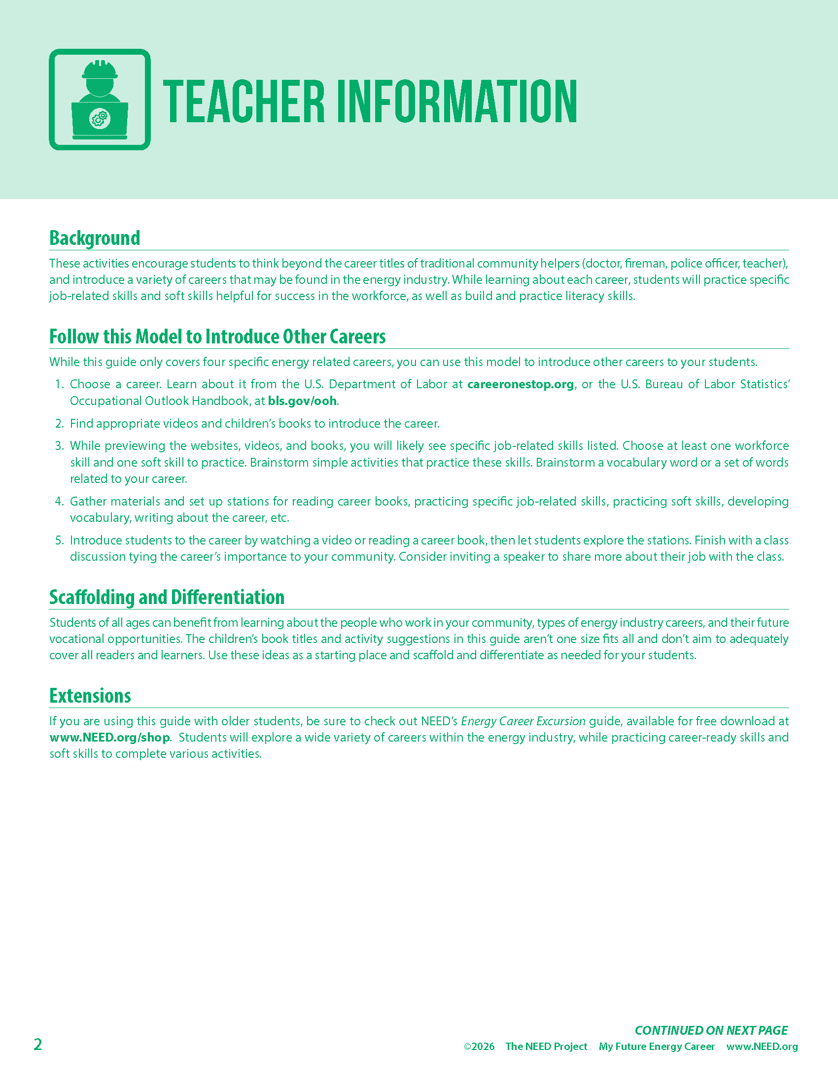 My Future Energy Career (Free PDF Download) - Image 2