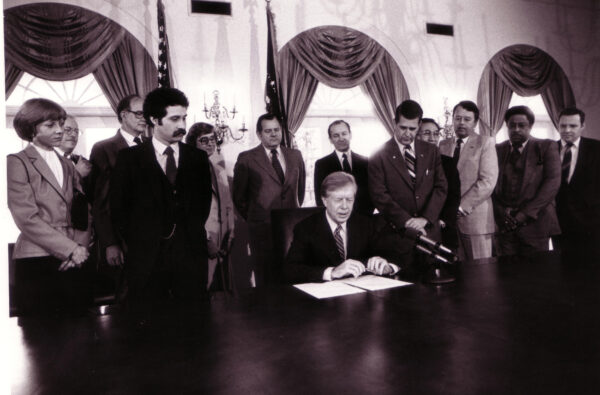 Jimmy Carter Signing Proclomation